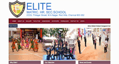 Desktop Screenshot of eliteschool.in
